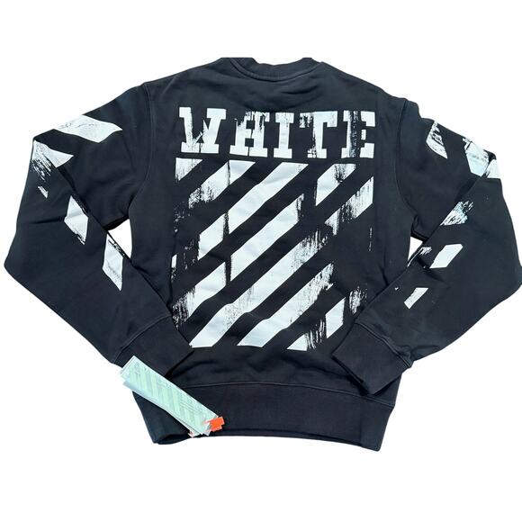 Off White Diag Slim Crewneck *NEW WITH TAGS*SIZE XXS (oversized) - Picture 2 of 10